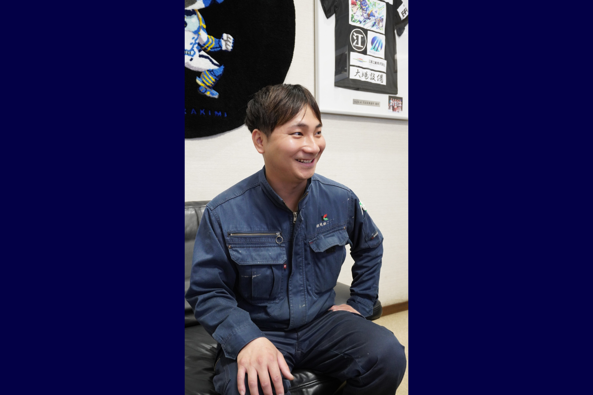 K.S インタビュー風景